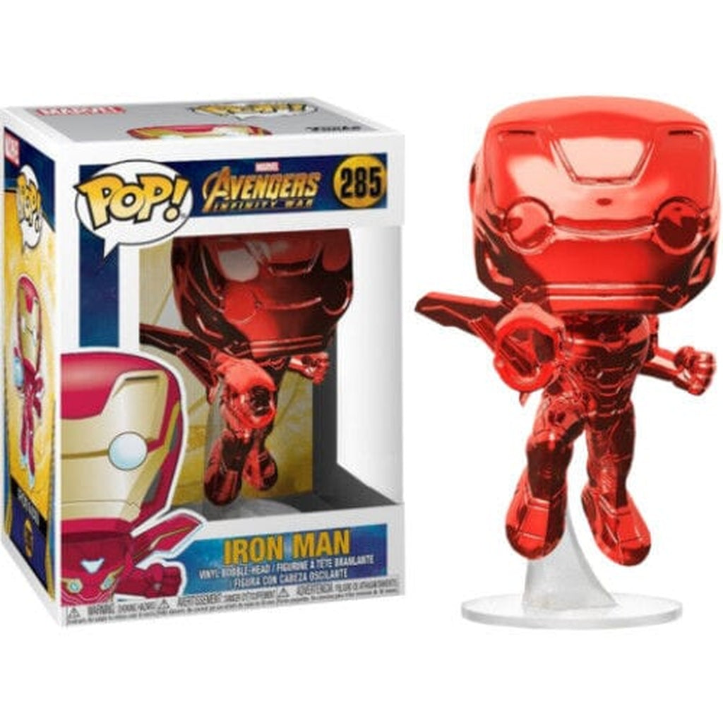 Avengers - Iron Man (Red) - 285 - Pop! Vinyl Figure - Damaged Box