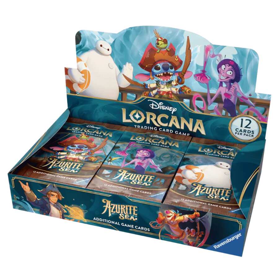 Disney Lorcana TCG Azurite Sea Booster Box