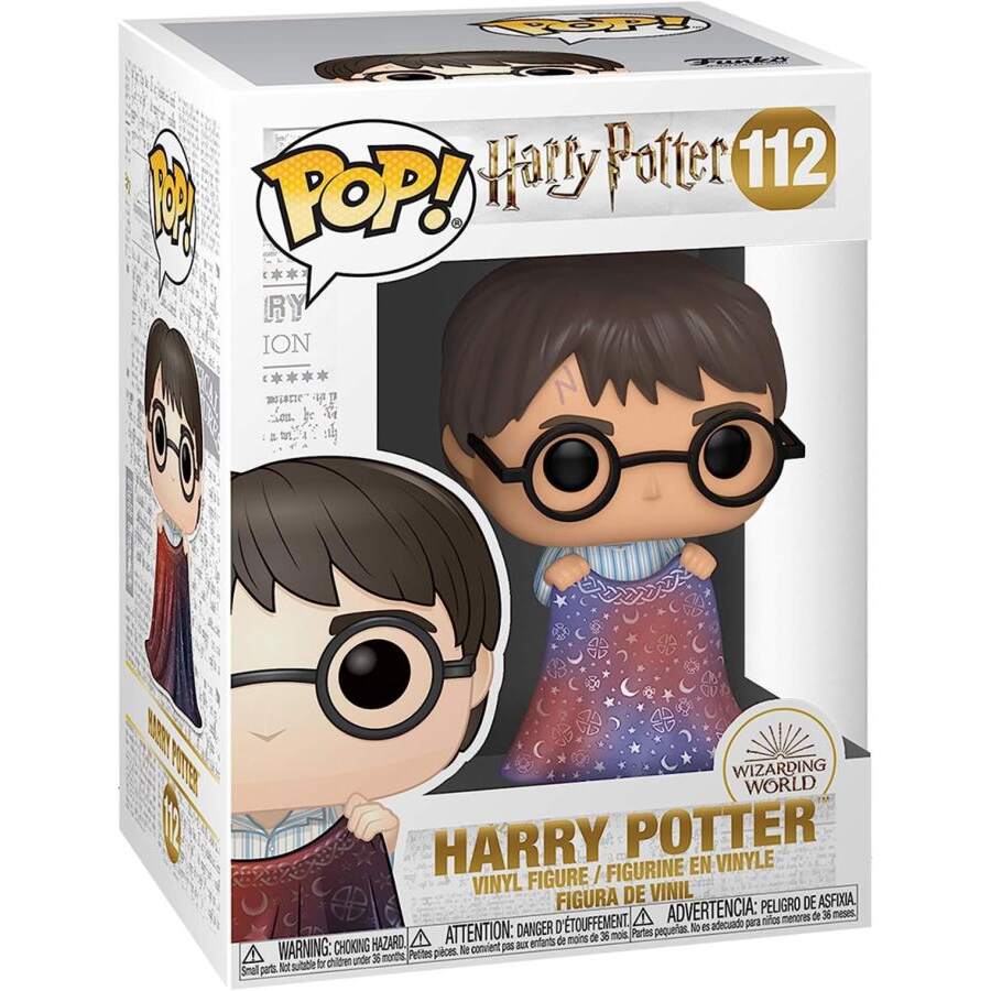 Harry Potter - Harry w/Invisibility Cloak Pop!