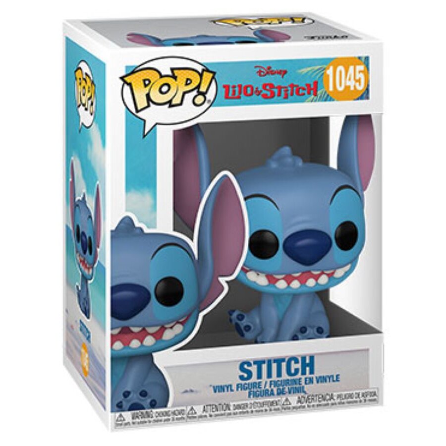 Lilo & Stitch - Stitch Smiling Seated Pop! Vinyl Figure