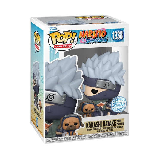 Naruto - Kakashi w/Pakkun Pop! RS