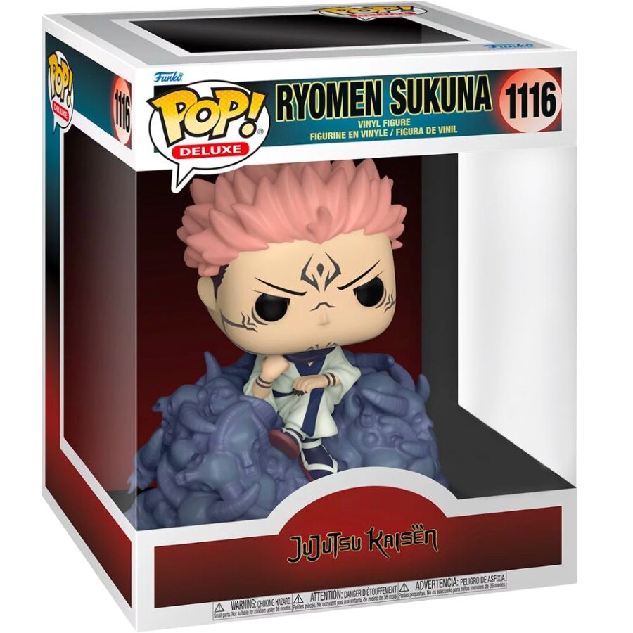 Jujutsu Kaisen - Sukuna Glow US Exclusive Pop! Deluxe [RS]