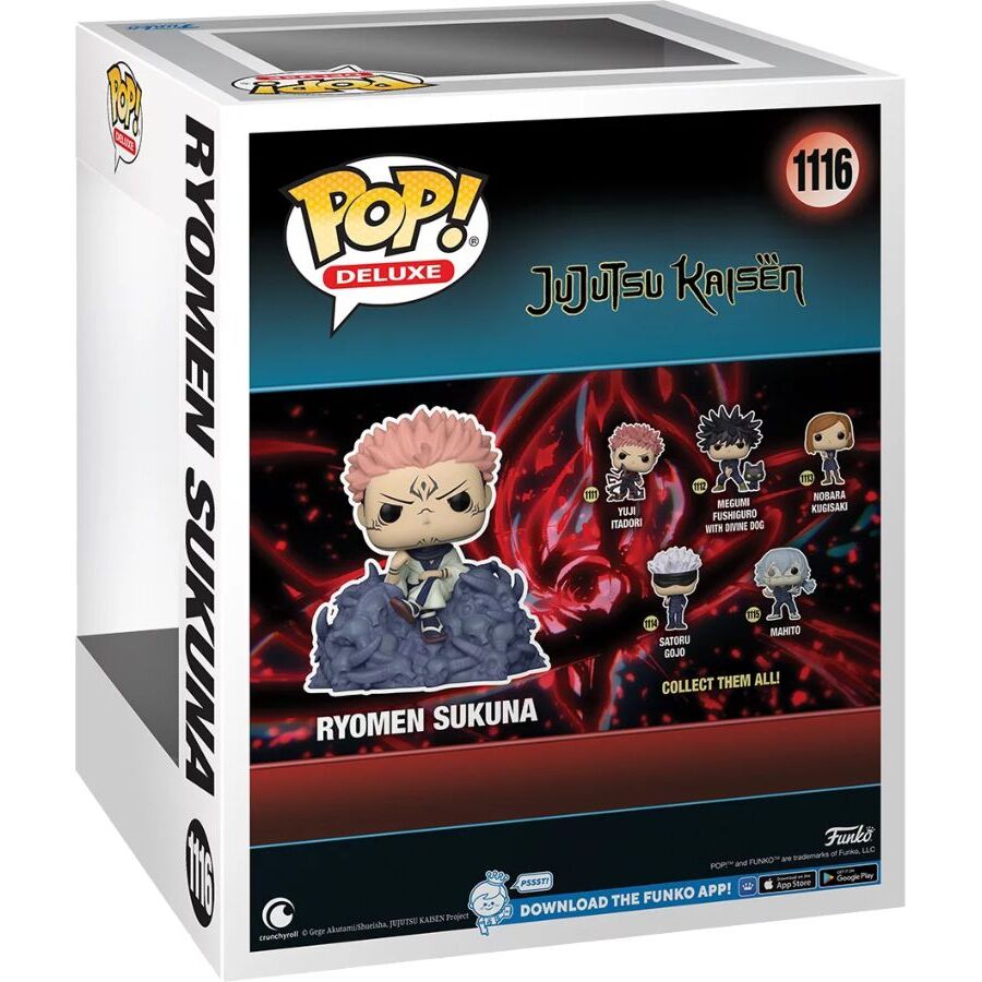 Jujutsu Kaisen - Sukuna Glow US Exclusive Pop! Deluxe [RS]