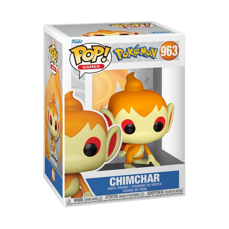 Pokemon - Chimchar Pop! Vinyl Figure