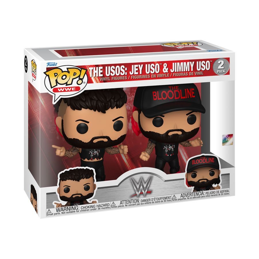 WWE - Uso Brothers Pop! 2PK