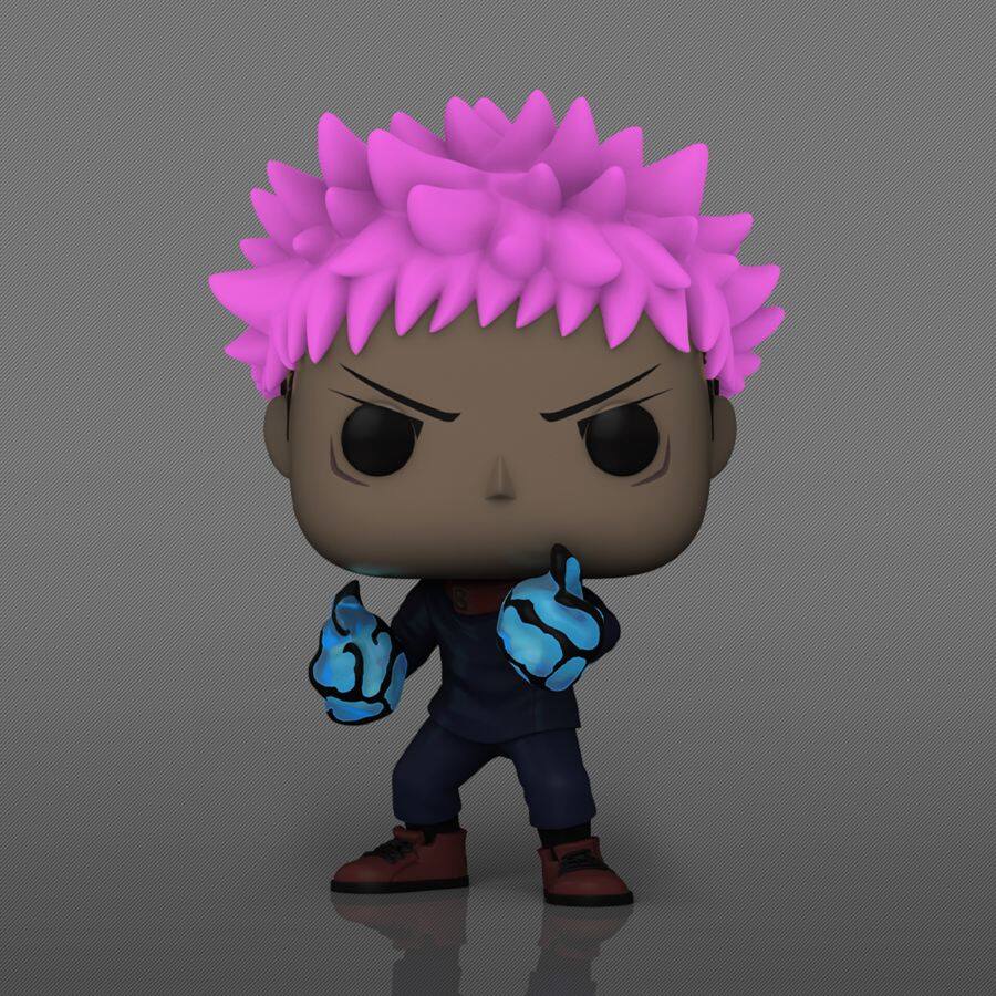 Jujutsu Kaisen - Yuji Itadori Divergent Fist US Exclusive Glow Pop! Vinyl [RS]