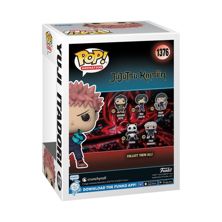 Jujutsu Kaisen - Yuji Itadori Divergent Fist US Exclusive Glow Pop! Vinyl [RS]