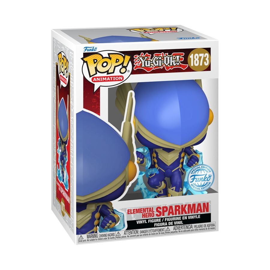 Yu-Gi-Oh - Elemental Hero Sparkman Pop! RS