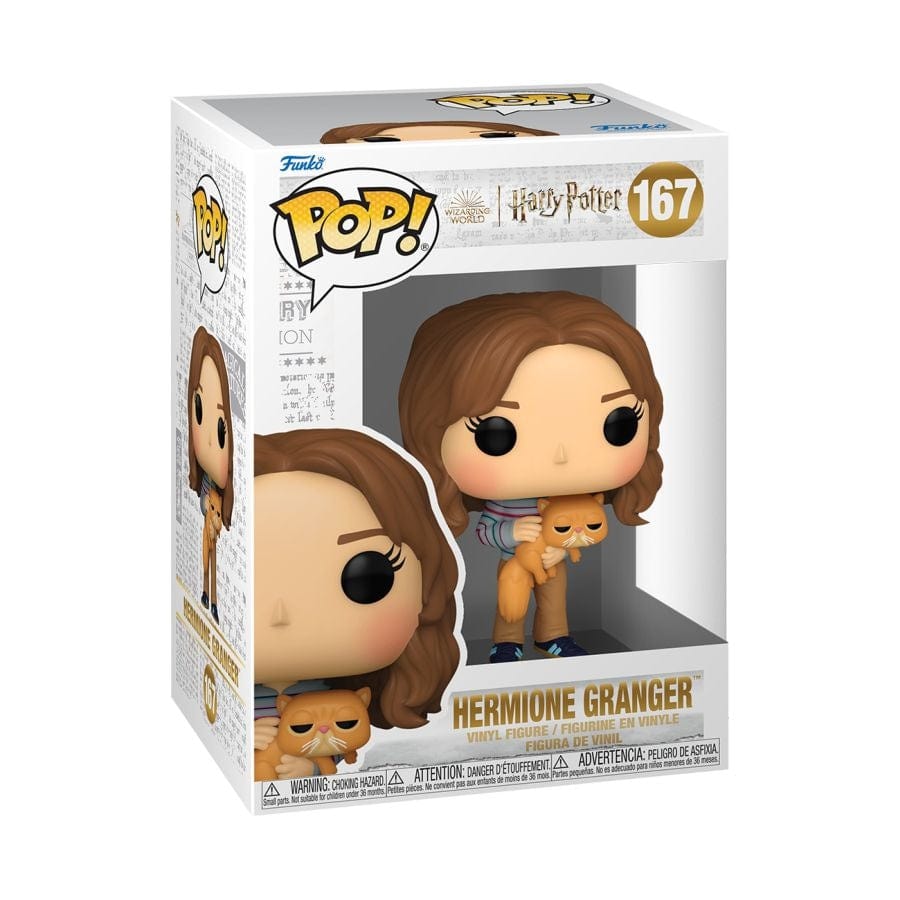 Harry Potter - Hermione w/Crookshanks Pop!