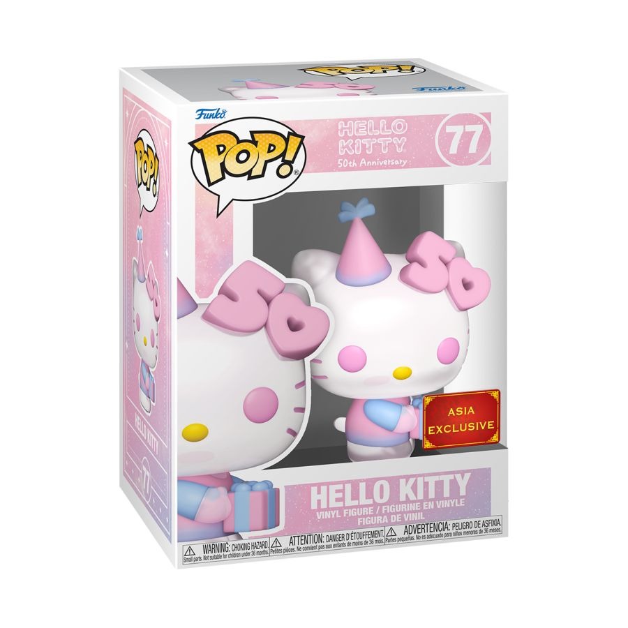 Hello Kitty 50th - Hello Kitty w/Gifts Pop! Vinyl Figure RS