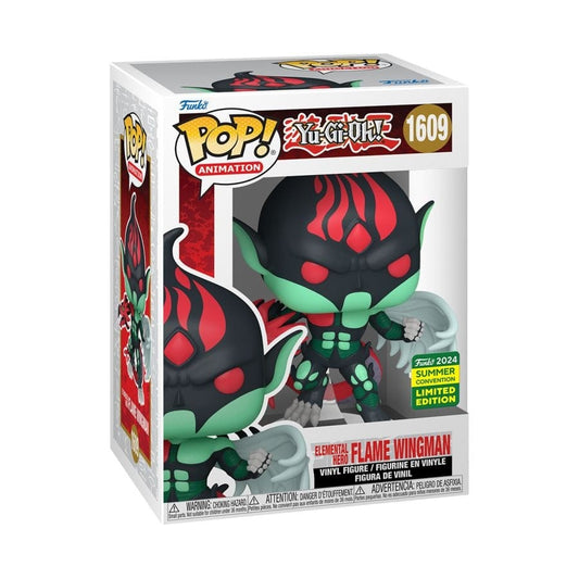 Yu-Gi-Oh! - Elemental Hero Flame Wingman Pop! SDCC 2024 RS