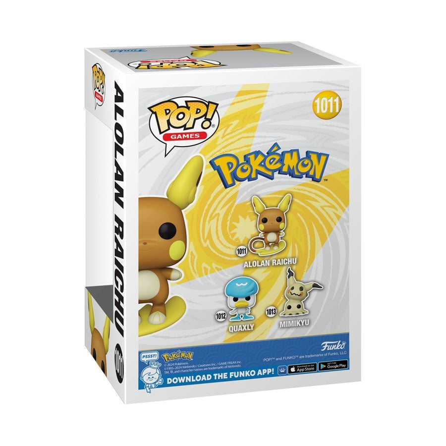 Pokemon - Alolan Raichu Pop! RS