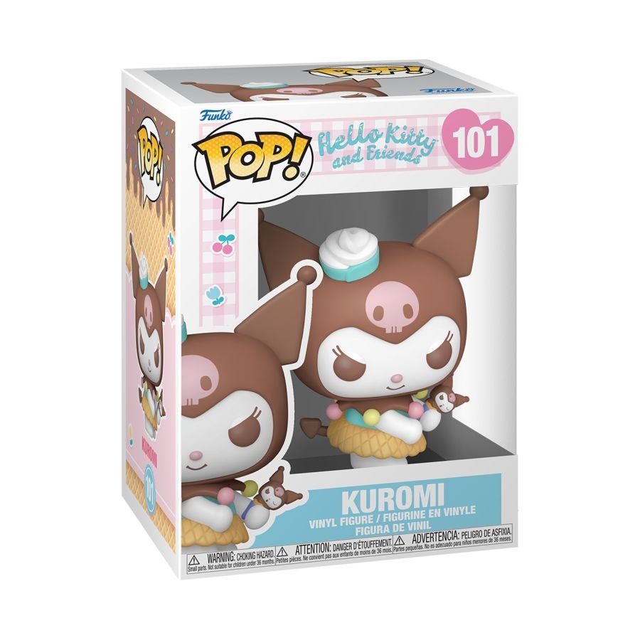 Hello Kitty - Kuromi (Ice-cream Cone) Pop!