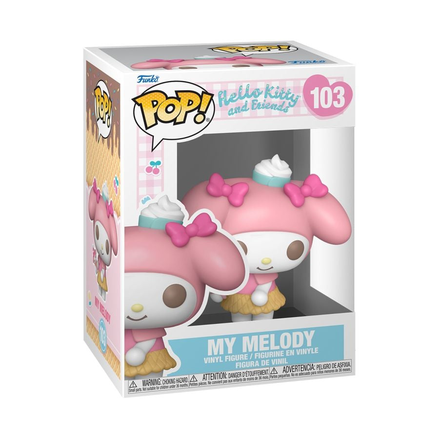 Hello Kitty - My Melody (Ice-cream Cone) Pop!