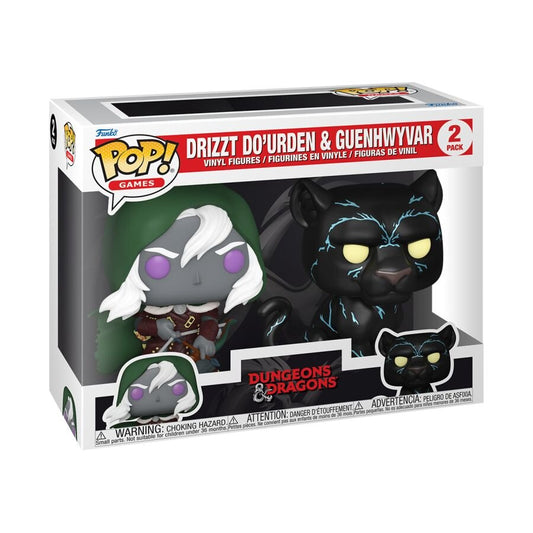 D&D - Drizzt Do'Urden & Guenhwyvar Pop! Vinyl Figure 2 Pack