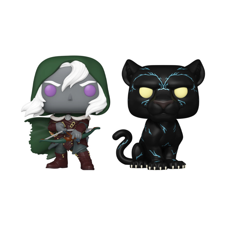 D&D - Drizzt Do'Urden & Guenhwyvar Pop! Vinyl Figure 2 Pack