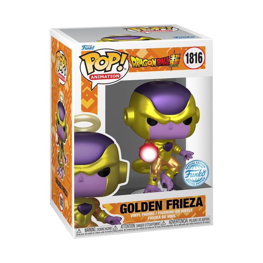 Dragon Ball Super - Golden Frieza Pop! RS - PRE-ORDER