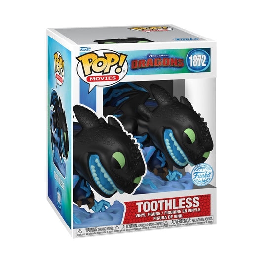 HTTYD - Toothless w/Lightning Pop! Vinyl Figure Premium RS