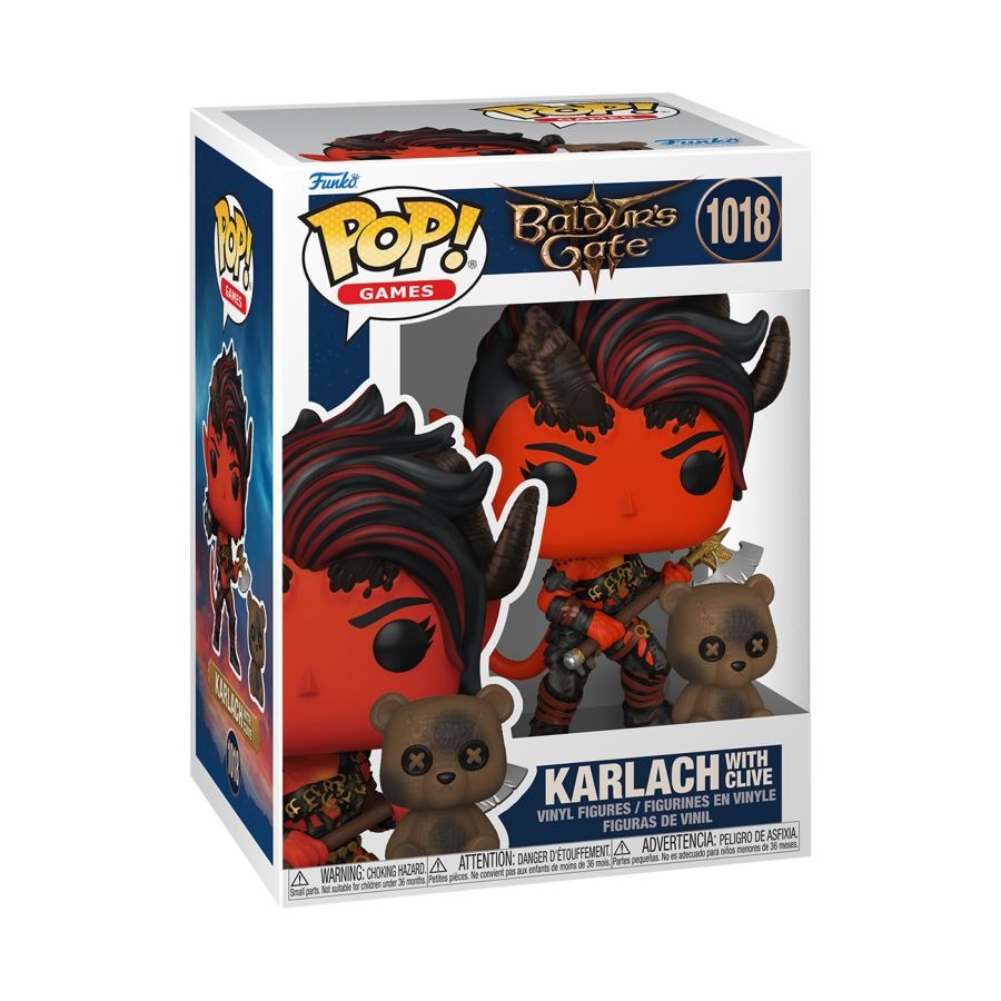 Baldur's Gate 3 - Karlach & Clive Pop! Vinyl Figure