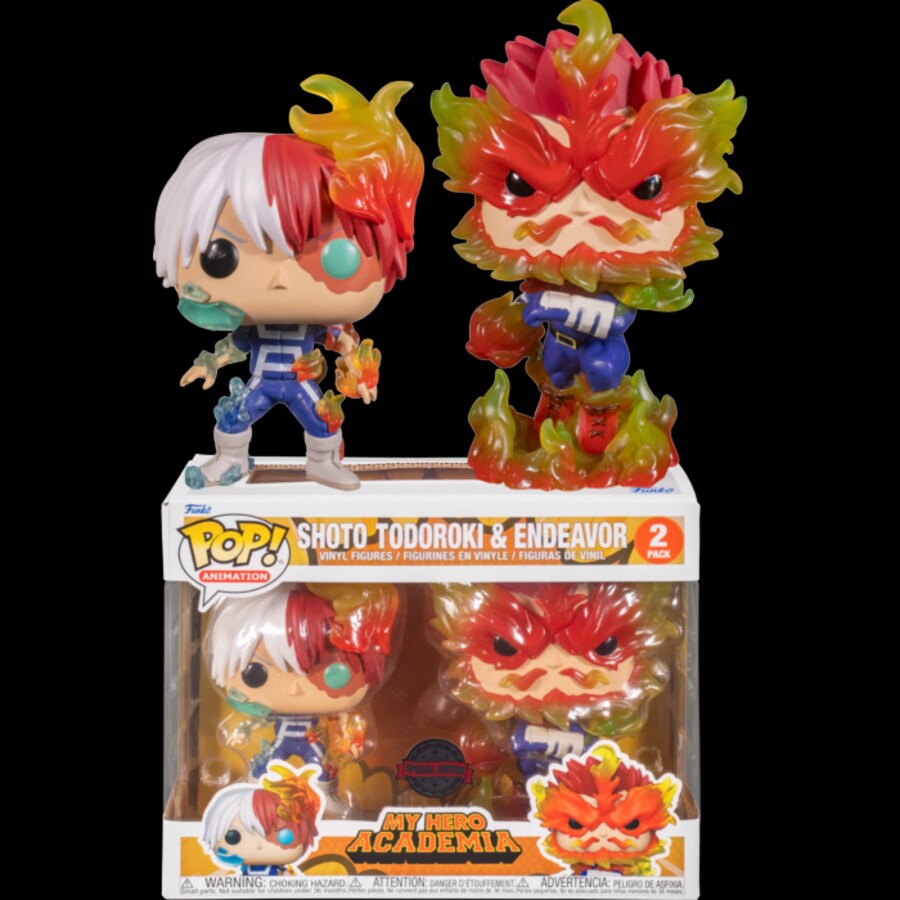 My Hero Academia - Endeavour & Todoroki Pop! Vinyl Figure 2-Pack