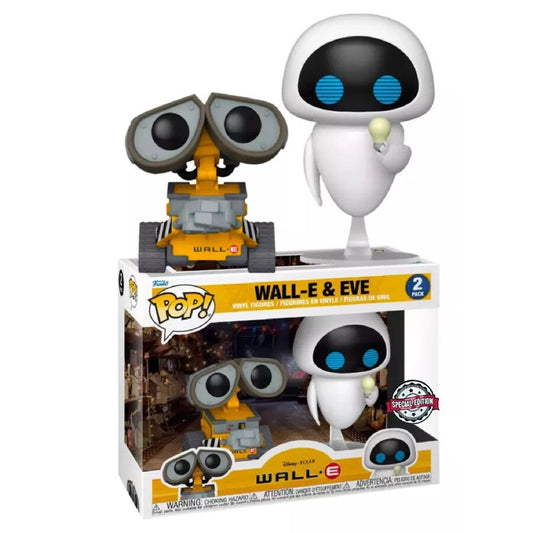 Disney Pixar Wall-E & Eve 2-Pack Special Edition - Funko Pop!