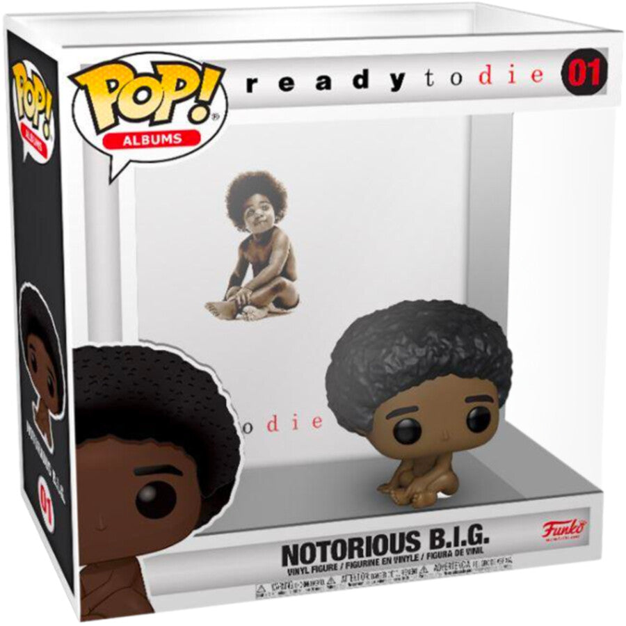 Notorious B.I.G - Ready to Die Album Cover - 01 - Biggie Smalls Funko Pop Vinyl Figure