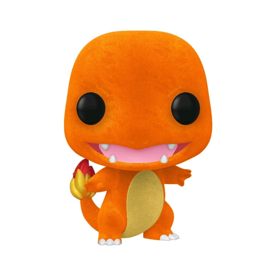 Pokemon Charmander 455  FLOCKED Funko Pop! Vinyl Figure LIMITED EDITION + Free Protector