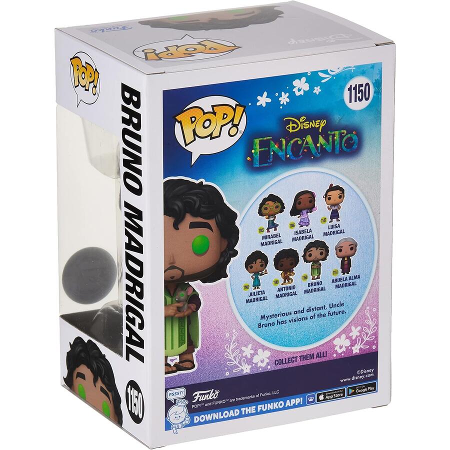 Disney Enchanted - Bruno Madrigal Glow Special Edition #1150 Pop Vinyl Figure