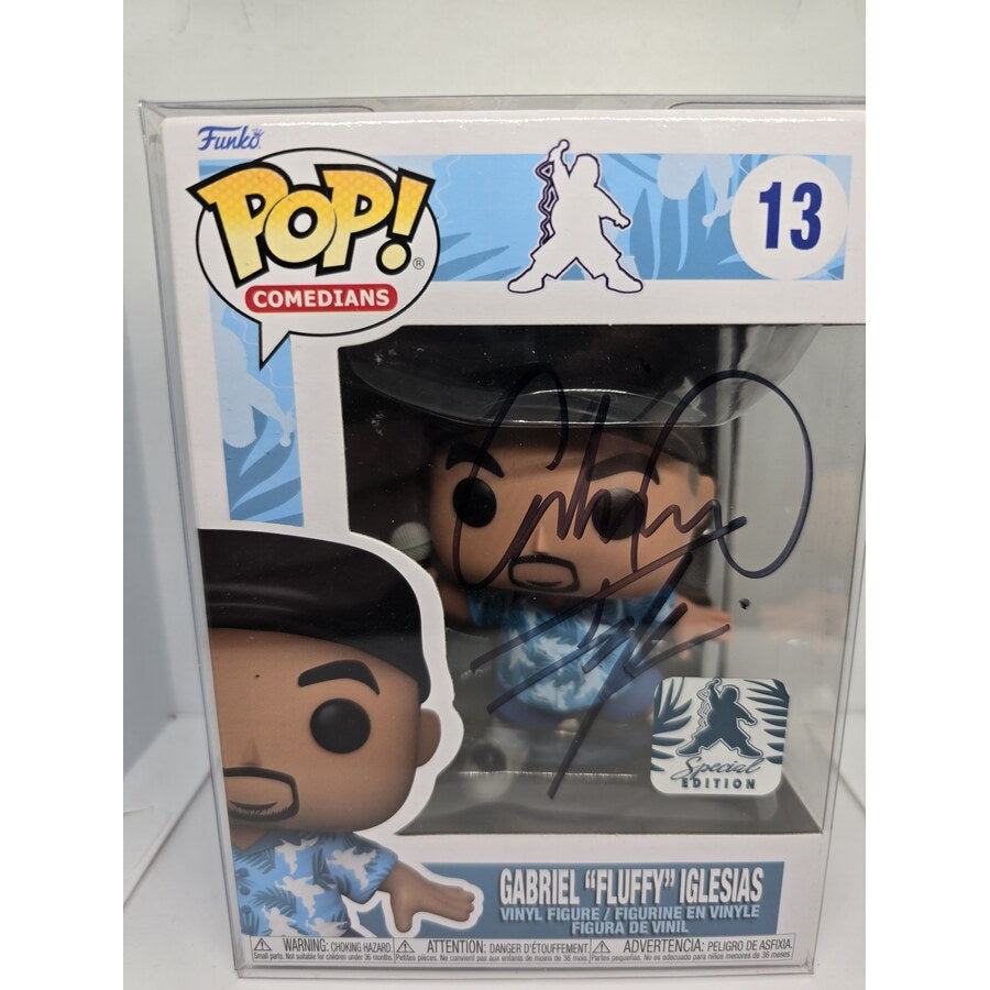 Gabriel 'Fluffy' Iglesias #13 Pop Vinyl - SIGNED with free Protector