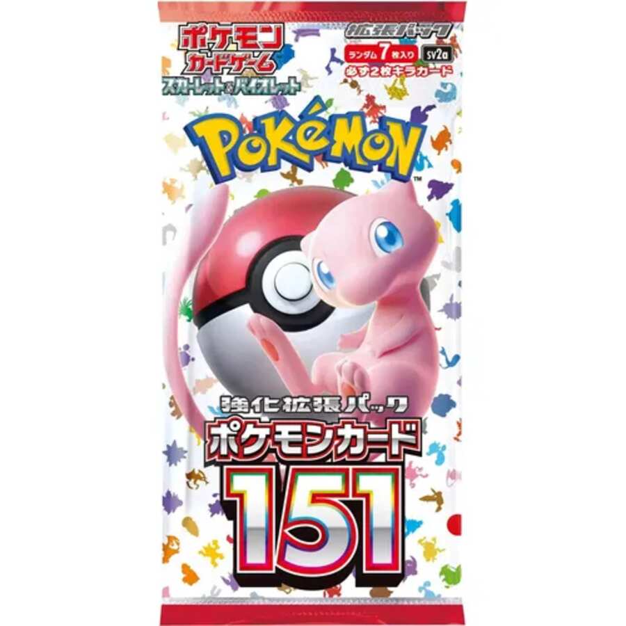 Pokemon TCG - Pokemon Scarlet & Violet 151 - Booster Pack Japanese