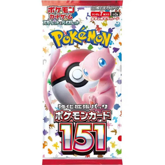 Pokemon TCG - Pokemon Scarlet & Violet 151 - Booster Pack Japanese