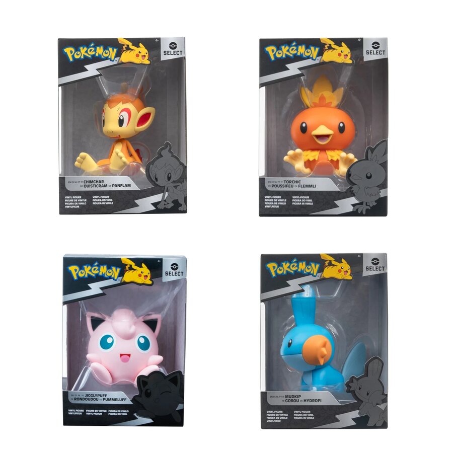 Pokemon Select Figures Pack Vinyl Assorted