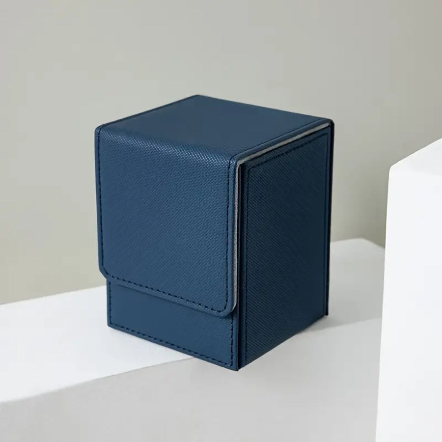 Sayus Collect - StackR Leather Deck Box - Royal Blue