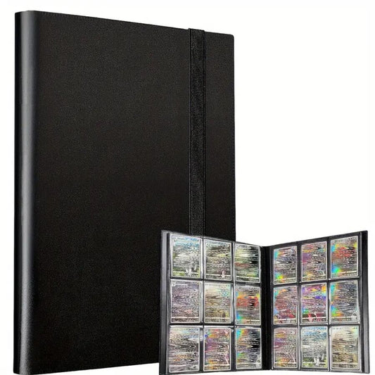 Sayus Collect - Fortress 9 Pocket Trading Card Portfolio - Black