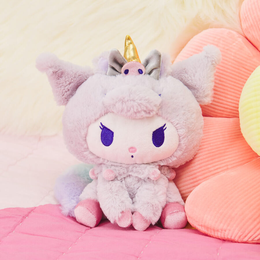 Kuromi Small Unicorn Plush