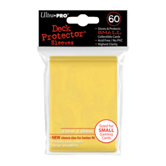 Ultra Pro - Mini Deck Protectors Yellow (60 Count)