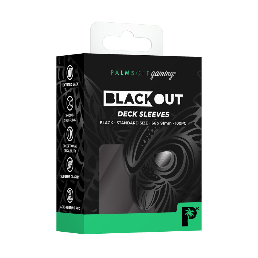 Blackout Deck Sleeves - Standard Size