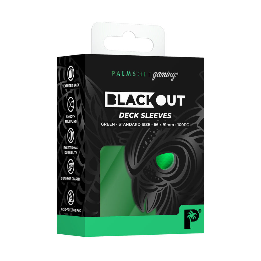 Blackout Deck Sleeves - Standard Size