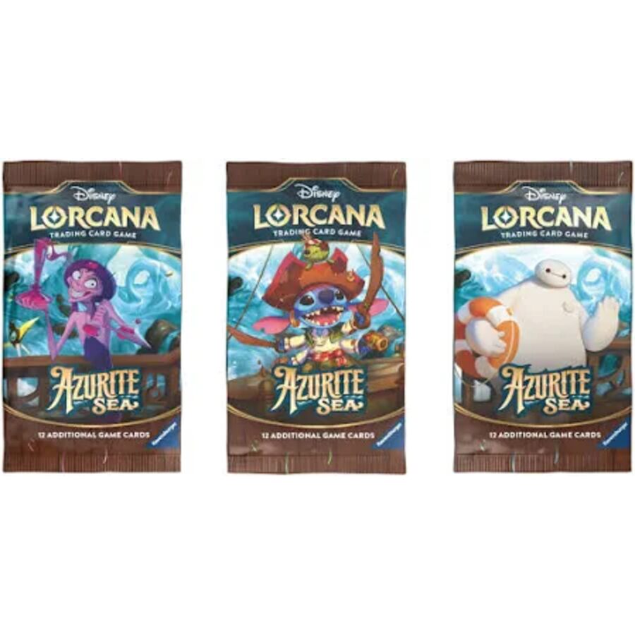 Disney Lorcana TCG Azurite Sea Booster Pack (1 Pack)